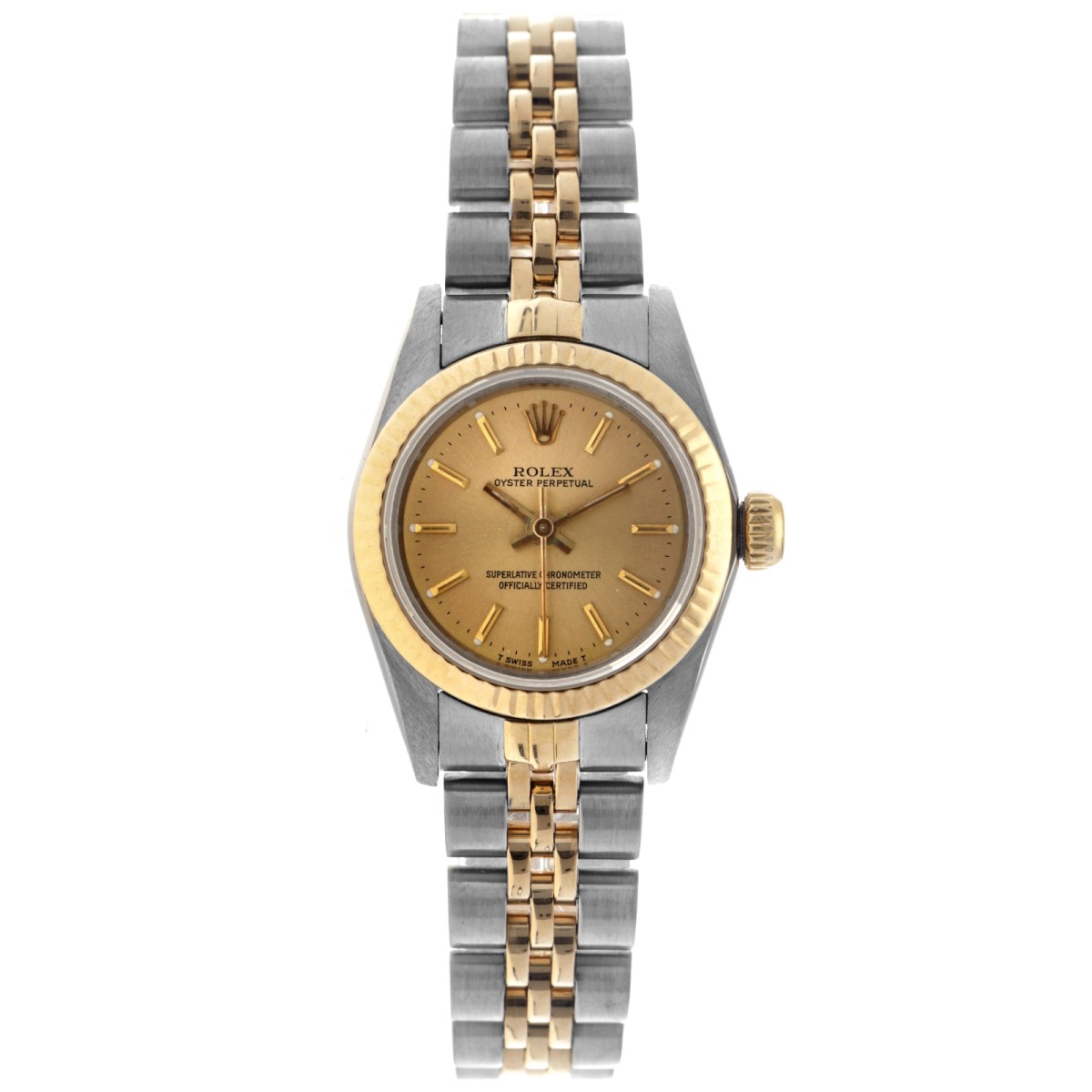 No reserve - Rolex Oyster Perpetual 67193 - Dames polshorloge - ca. 1990.