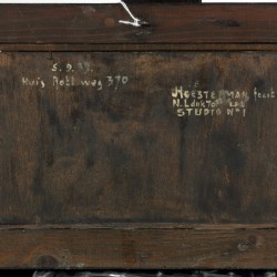 Heesterman gesigneerd, 20e eeuw. Huis op de Rotterdamseweg 370.