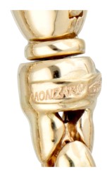 No reserve - Monzario 14K geelgouden schakelcollier.