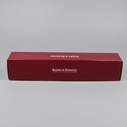 Robbe & Beking 6-delige set dessertmessen, model Alt-Faden, zilver.