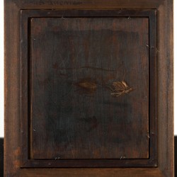 Hollandse School, 20e eeuw. Een stilleven van rozen in een glazen vaas.