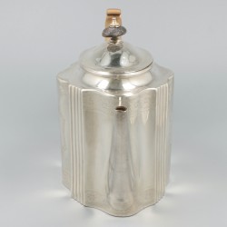 Zilveren koffiepot, John Robins, Londen 1791. 