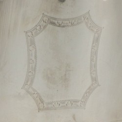 Zilveren koffiepot, John Robins, Londen 1791. 