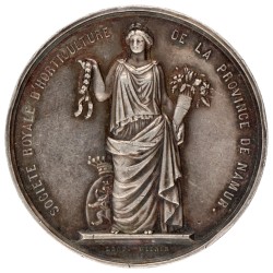 Belgium. Namur. N.D. Price medal of the royal society of horticulture.