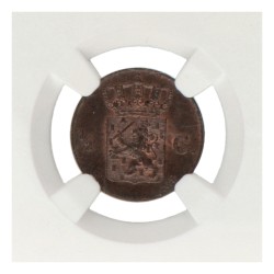 ½ cent. Willem III. 1877. MS 65 BN.