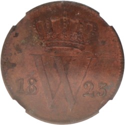 1 cent. Willem I. 1823 U. MS 63 RB