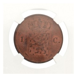 1 cent. Willem I. 1823 U. MS 63 RB