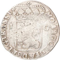 1 gulden - Generaliteits. Overijssel. 1724. Fraai.