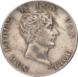 50 Stuivers. Lodewijk Napoleon. 1808. Zeer Fraai +.