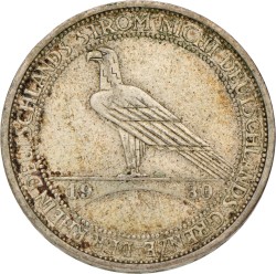 Germany. Weimar republic. 3 Mark - Rheinlandräumung. 1930 F.