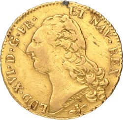 France. Lyon. Louis XVI. 2 Louis d'Or. 1786 D.