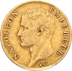 France. Empire. Napoleon. 20 Francs. An 13.