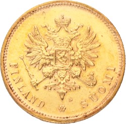 Finland. Russian empire. Nicholas II. 20 Markkaa. 1913 S.