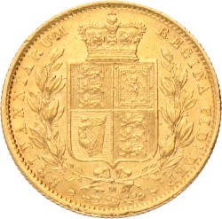 Australia. Victoria. Sovereign. 1872 M.