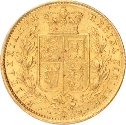 Great Britain. Victoria. Sovereign. 1866 - Die nr. 77.