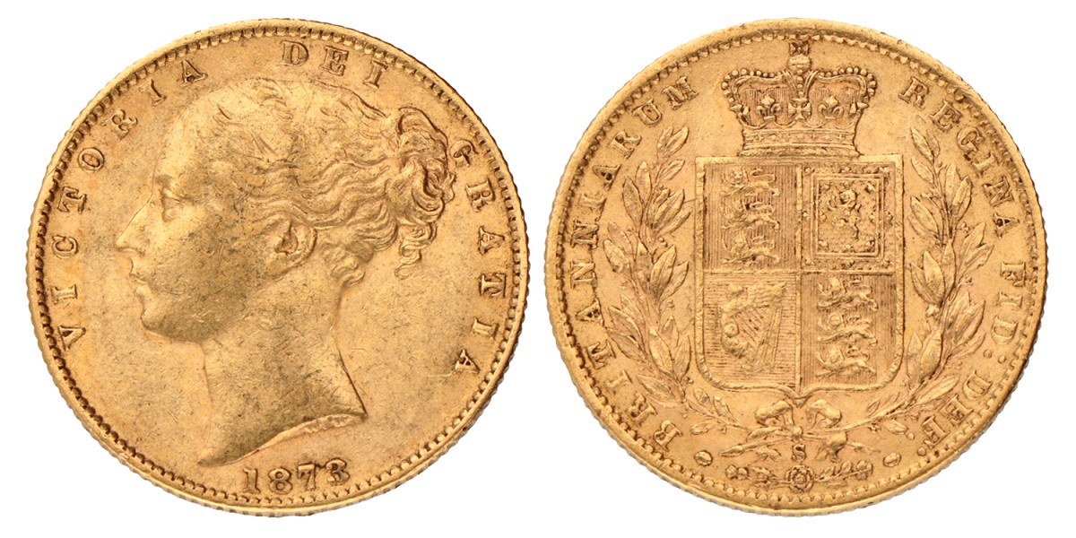 Australia. Victoria. Sovereign. 1873 S.