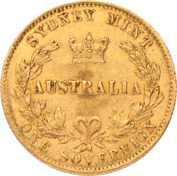 Australia. Sydney. Victoria. Sovereign. 1870.