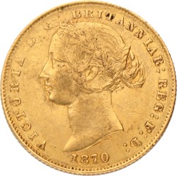 Australia. Sydney. Victoria. Sovereign. 1870.