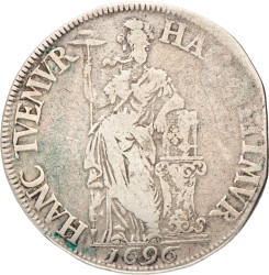 2 gulden - Generaliteits. Friesland. 1696. Fraai.