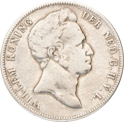 1 Gulden. Willem I. 1840. Fraai.