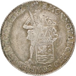 Zilveren Dukaat. Zeeland. 1772. Fraai +.