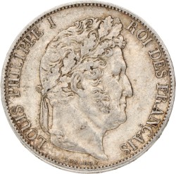 France. Louis Philippe I. 5 Francs. 1846 A.