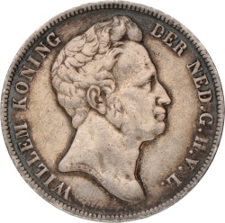 1 Gulden . Willem I. 1840. Fraai / Zeer Fraai.