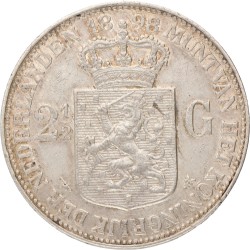 2½ Gulden. Wilhelmina. 1898. Zeer Fraai.