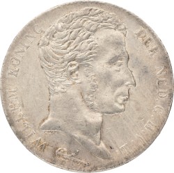 3 Gulden. Willem I. 1818. Prachtig +.