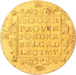 Gouden dukaat. Utrecht. Lodewijk Napoleon. 1806. Zeer Fraai.