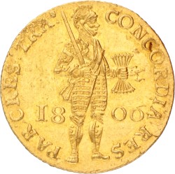 Gouden dukaat. Utrecht. Lodewijk Napoleon. 1806. Zeer Fraai.