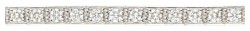Cartier 'Lanières' 18 kt. witgouden tennisarmband bezet met ca. 1.68 ct. diamant.