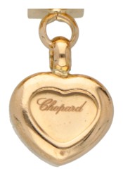 Chopard 'Les Chaines' 18 kt. geelgouden collier bezet met ca. 1.05 ct. diamant.