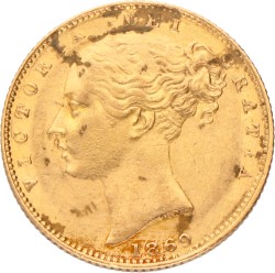 Great Britain. Victoria. Sovereign. 1869 - die nr. 15.