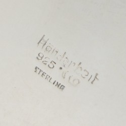 2-delig roomstel zilver.