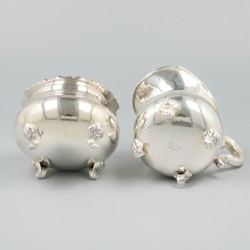 2-delig roomstel zilver.