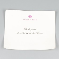 Koektrommel in etui (koninklijk geschenk) zilver.