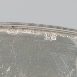 Bonbonschaal zilver.