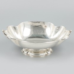 Bonbonschaal zilver.