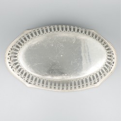 Broodmand zilver.