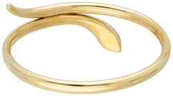 No reserve - Vintage 14K geelgouden bangle armband in de vorm van een slang.