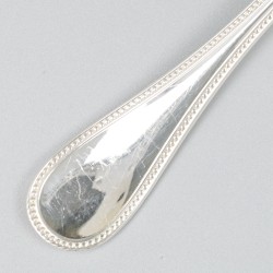 Christofle 12-delige set vorken, model Perles, verzilverd.