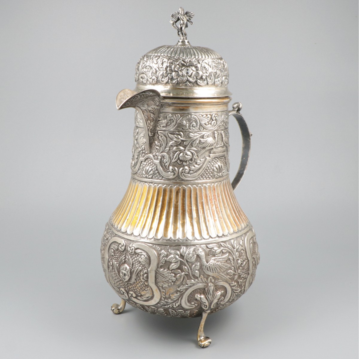 Schenkkan zilver.