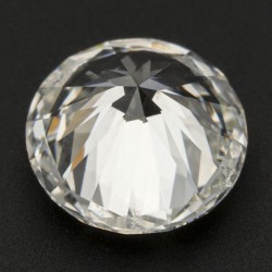 GIA-gecertificeerde 0.50 ct. rond briljant geslepen natuurlijke diamant.