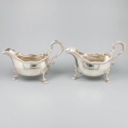 Zilveren sausboten (2), Daniel Smith & Robert Sharp, Londen 1763.