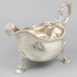 Zilveren sausboten (2), Daniel Smith & Robert Sharp, Londen 1763.