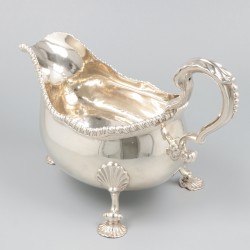 Zilveren sausboten (2), Daniel Smith & Robert Sharp, Londen 1763.