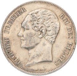 Belgium. Leopold I. 2½ Francs. 1848 - klein hoofd.