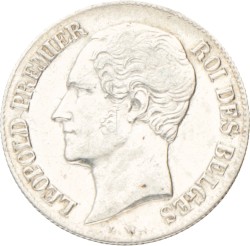 Belgium. Leopold I. 20 Centimes. 1852.