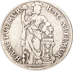 Halve Generaliteitsgulden van X stuiver. Holland. 1761. Fraai / Zeer Fraai.